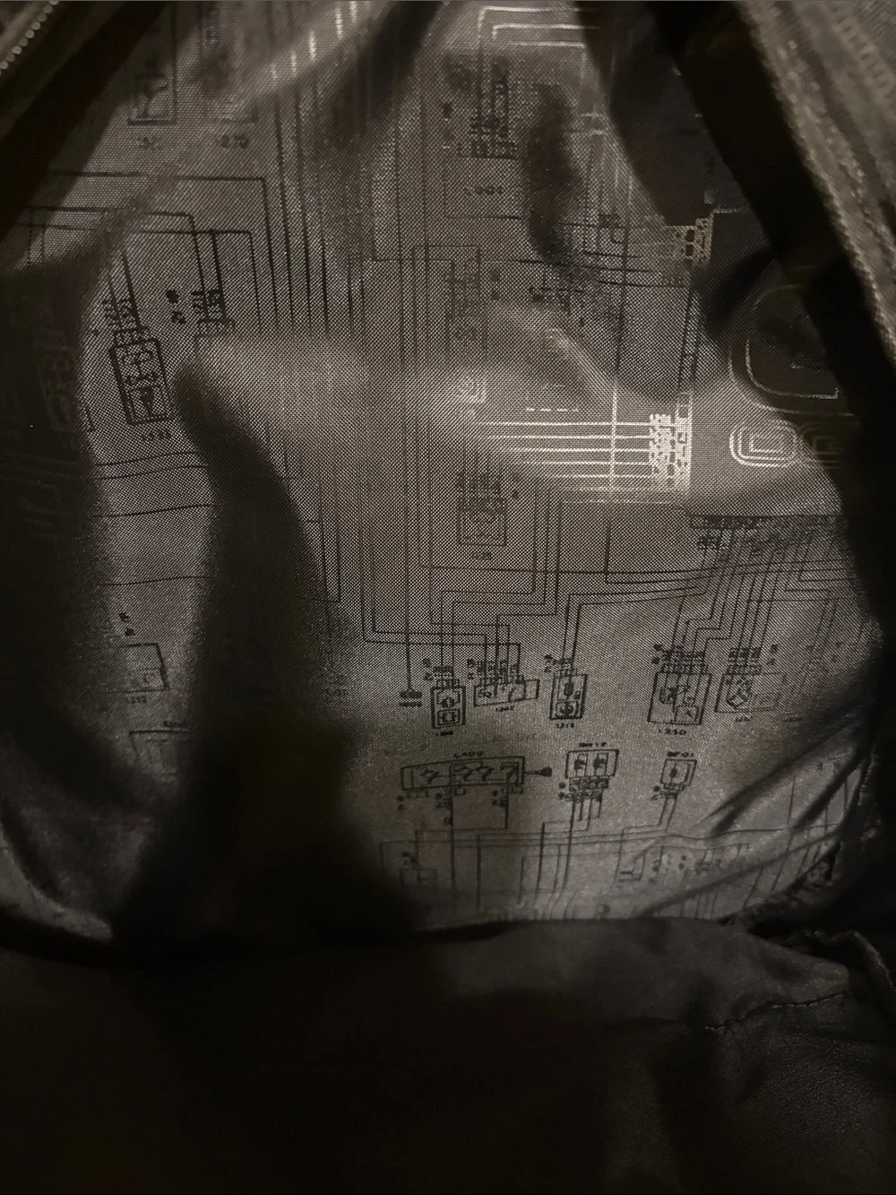 OGIO Black Backpack with Rocket Software Logo